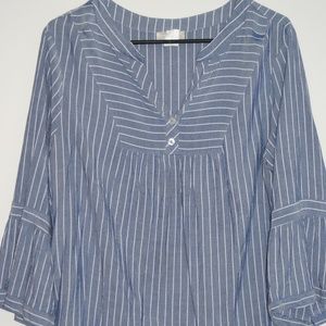 Bell sleeve shirt
